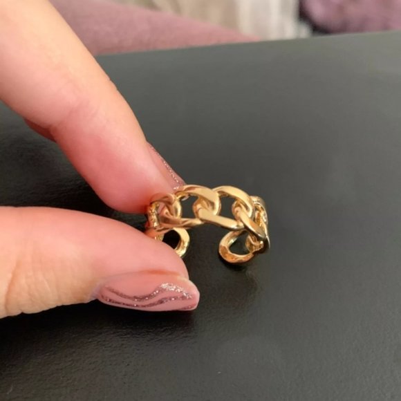 🍒  Chain Link Ring - Picture 7 of 10